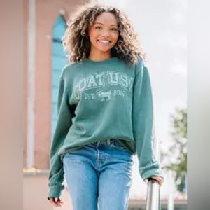GOAT USA adult crewneck sweatshirt, NWOT, alpine green, XS
